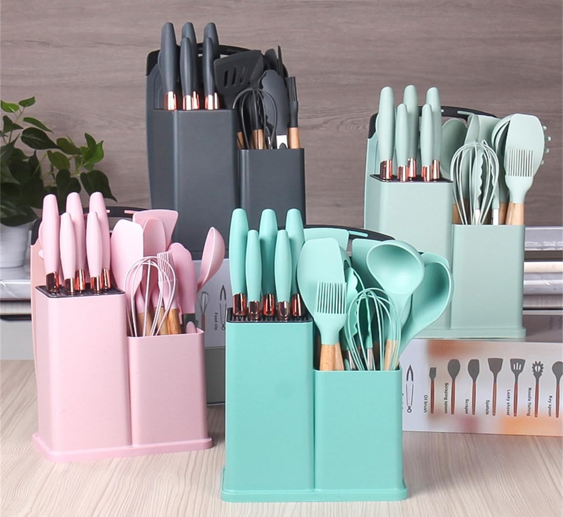 Miniatura 4 de Utensilios cocina de 19 piezas silicona